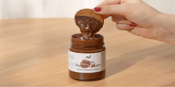nu3 Vegan Protein Cream Crunchy Hazelnut-Cacao in vetro