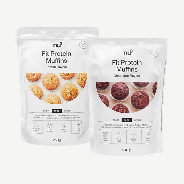 nu3 Fit muffin proteici, preparato