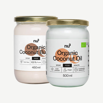 nu3 Olio di cocco bio + nu3 Crema di cocco bio